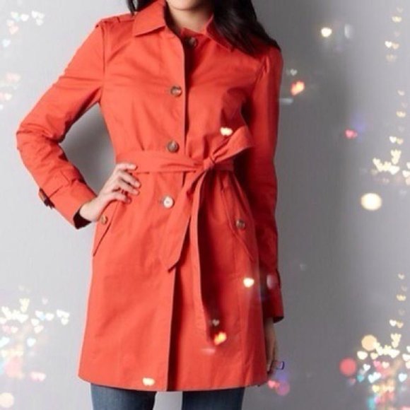 LOFT Trench Coat - Picture 2 of 11